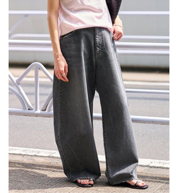 FRAMeWORK「JOHNBULL/ジョンブル 別注デニムバレルパンツ」|デニム|