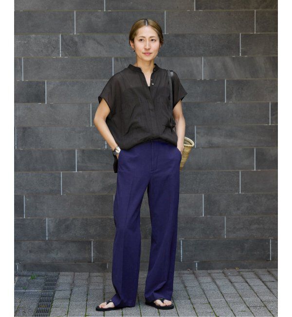 FRAMeWORK「≪追加≫キャップスリーブドロストシャツ」|シャツ・ブラウス|