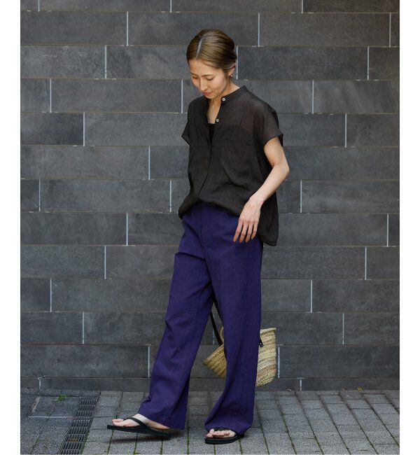 FRAMeWORK「≪追加≫キャップスリーブドロストシャツ」|シャツ・ブラウス|