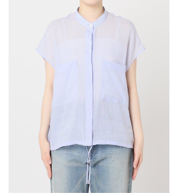 FRAMeWORK「≪追加≫キャップスリーブドロストシャツ」|シャツ・ブラウス|