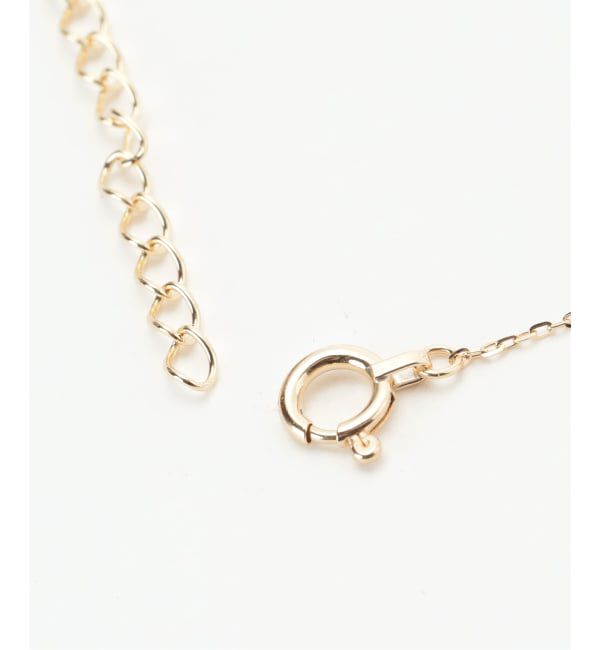 Lilas by Spick&Span「シャインカットアズキチェーンネックレス 50cm K10」|ネックレス|