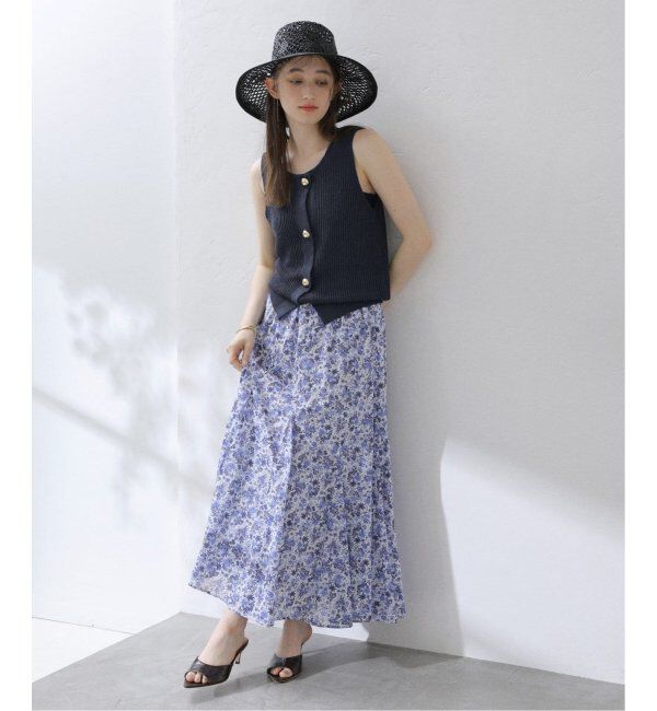  「《追加》【洗える】コットンローンマチフレアスカート」|スカート|