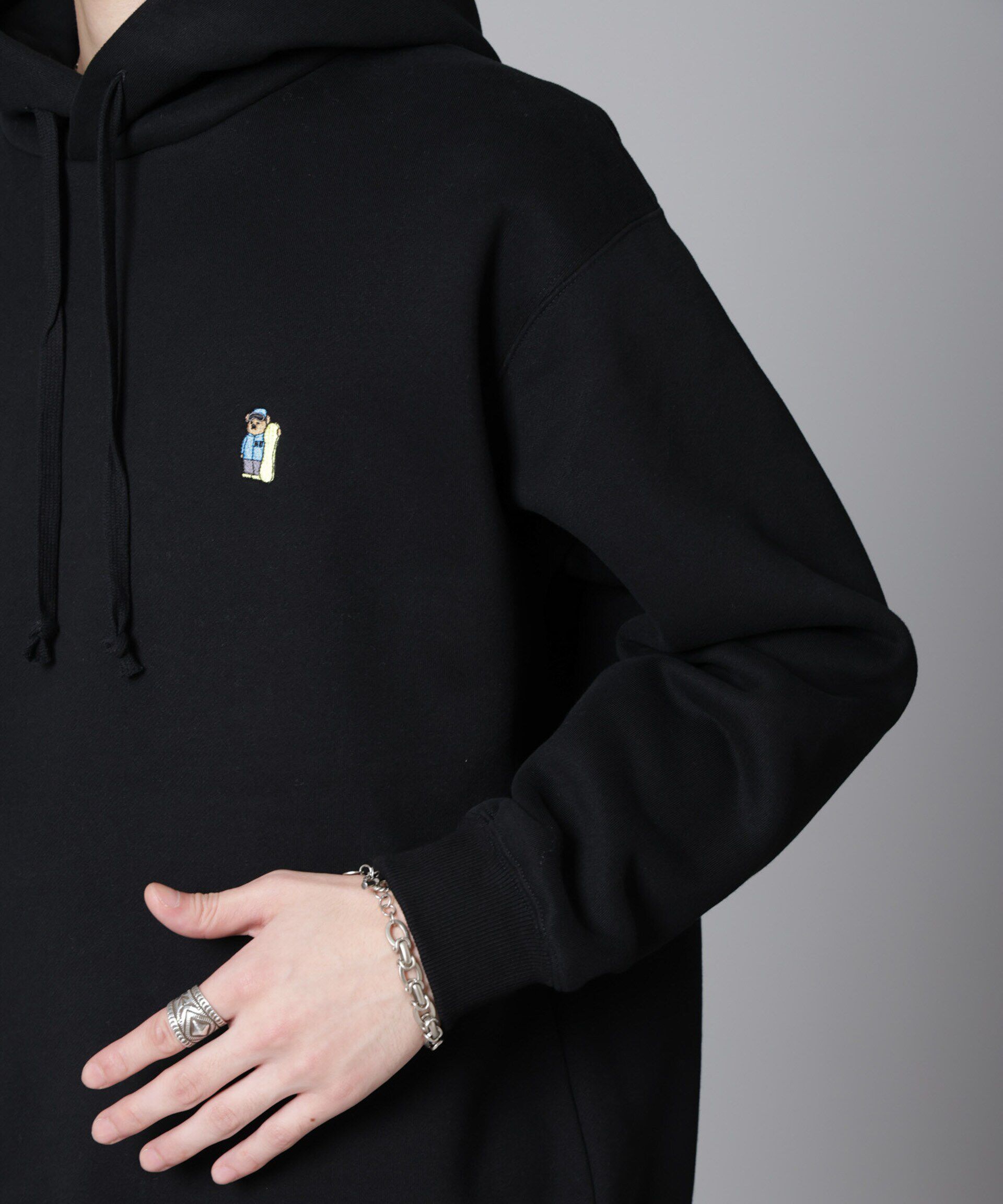 nano･universe「ナノベア 裏起毛フーディー 長袖」|Tシャツ・カットソー|