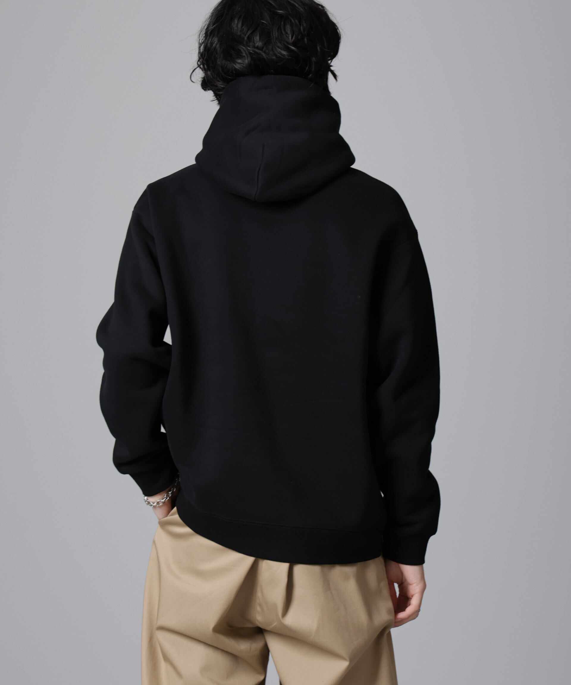 nano･universe「ナノベア 裏起毛フーディー 長袖」|Tシャツ・カットソー|