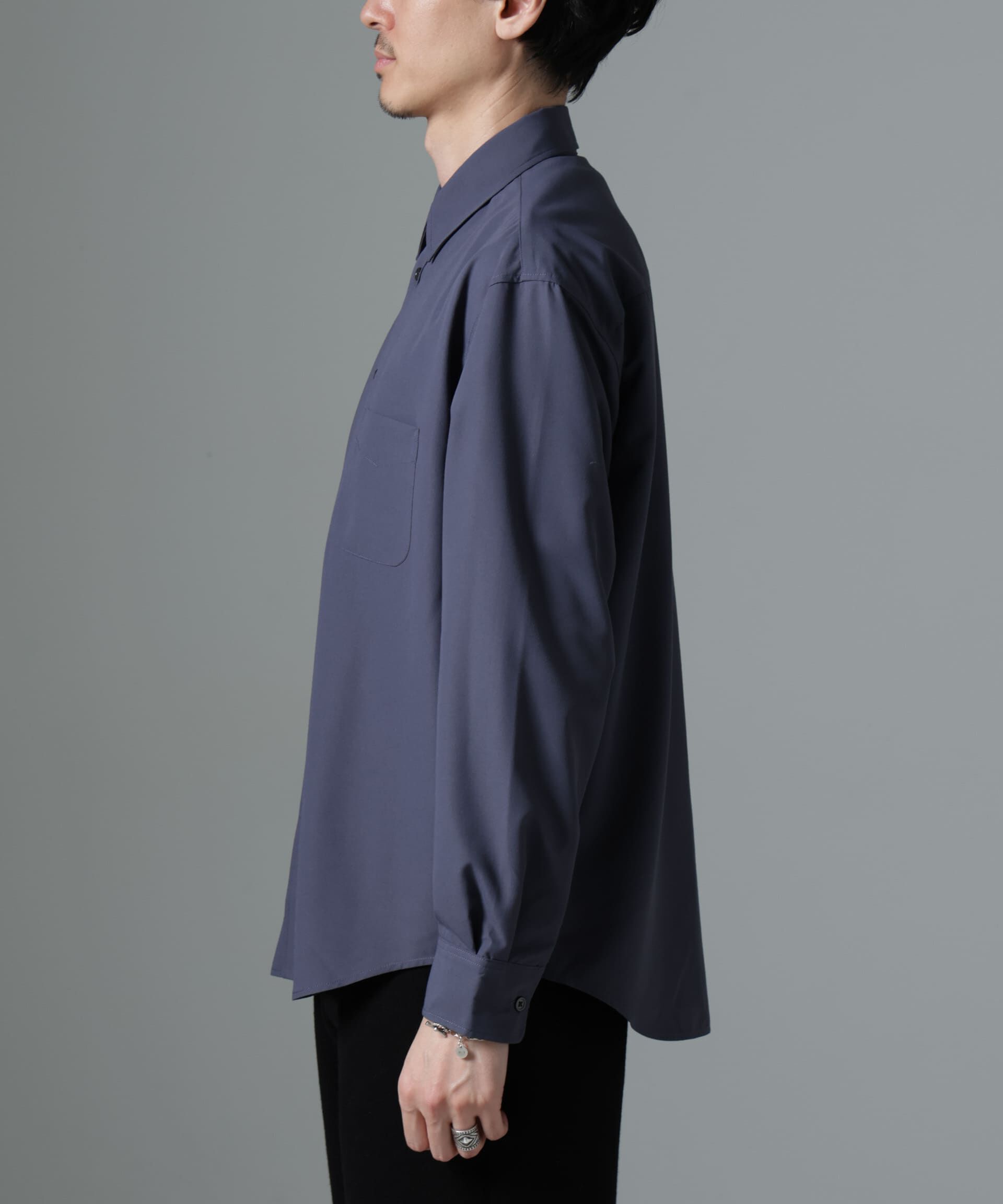 nano･universe「AMATA コットンタッチレギュラーカラーシャツ」|シャツ・ブラウス|