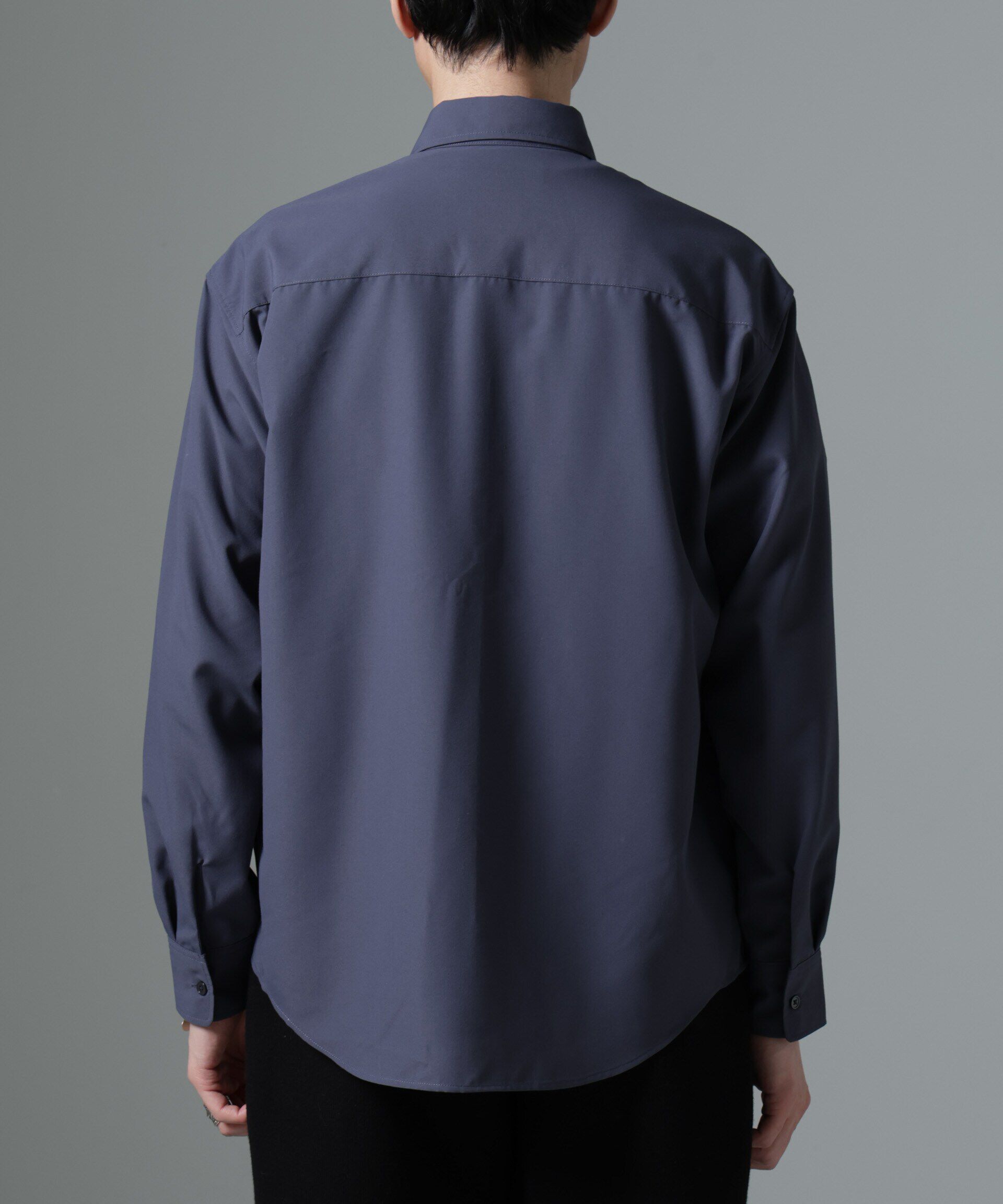 nano･universe「AMATA コットンタッチレギュラーカラーシャツ」|シャツ・ブラウス|