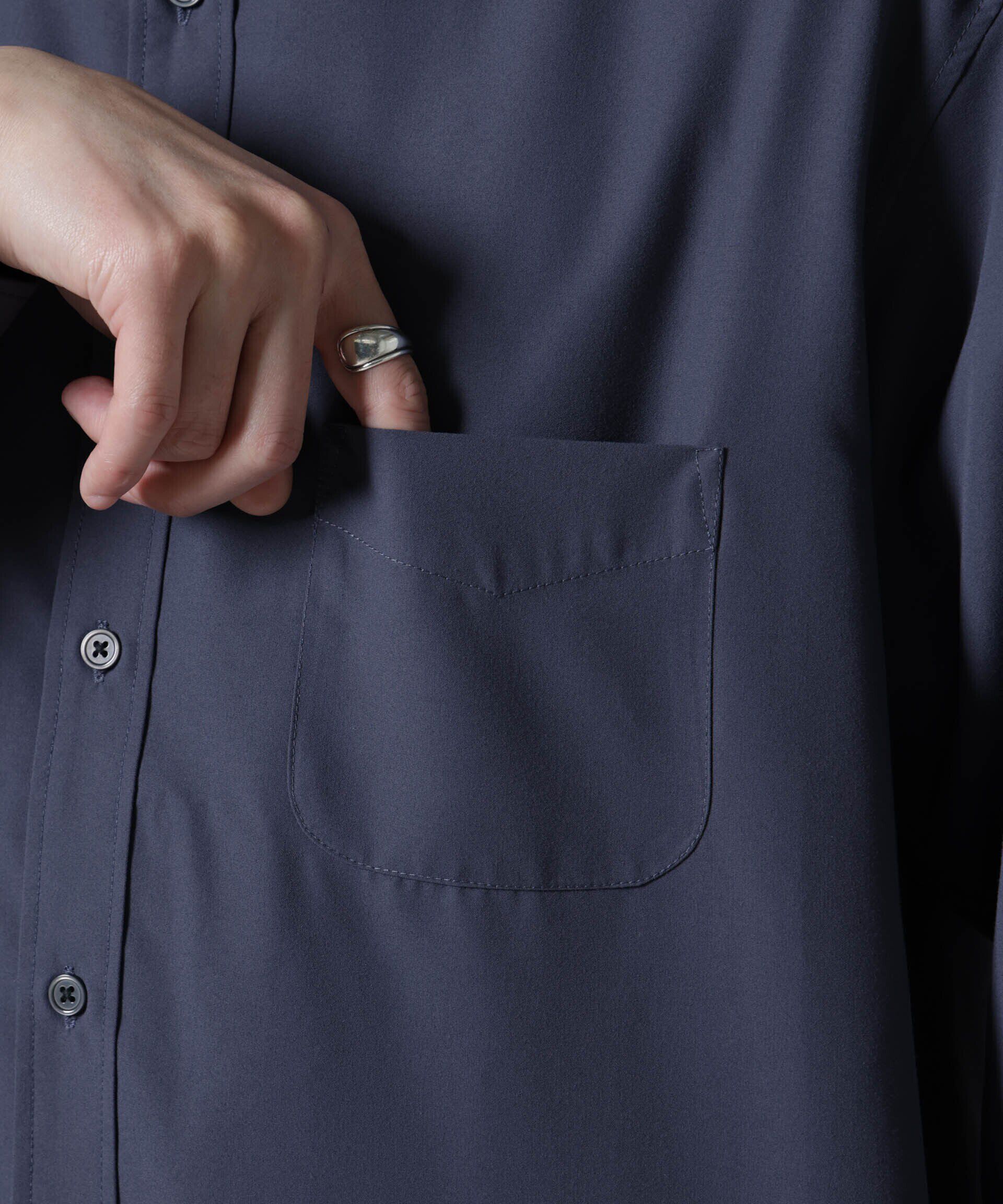 nano･universe「AMATA コットンタッチレギュラーカラーシャツ」|シャツ・ブラウス|