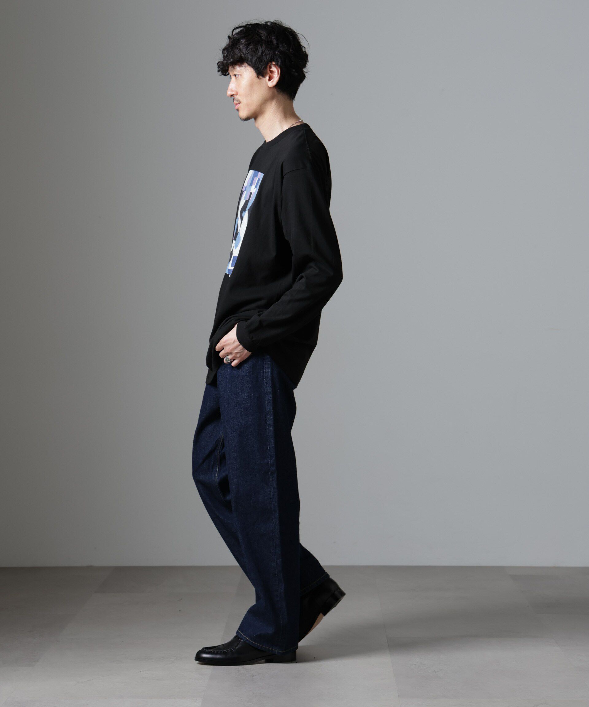 nano･universe「「着るアート」YUTAKA KAWAI ロングスリーブTEE」|Tシャツ・カットソー|