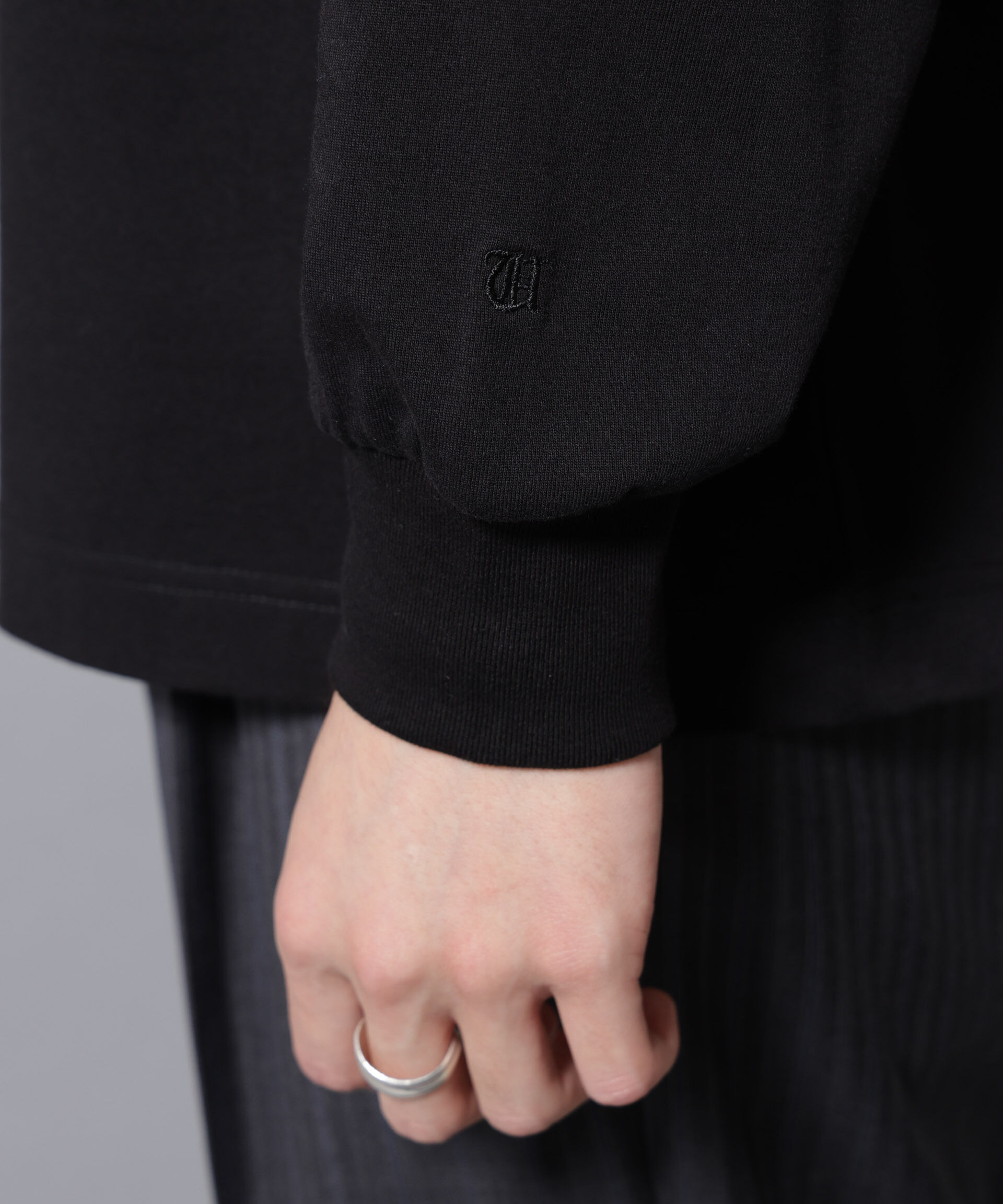 nano･universe「ビックシルエットワンポイントTシャツ 長袖」|Tシャツ・カットソー|