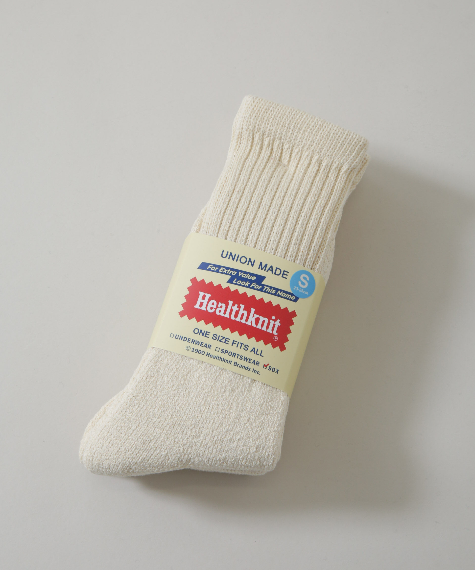 nano･universe「Healthknit/シンカークラシック無地SOX」|ソックス|アイボリー7