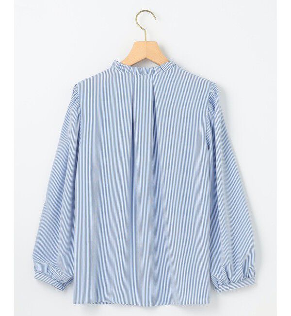 組曲「【WEB限定】ライトデシン フリル襟ブラウス」|シャツ・ブラウス|