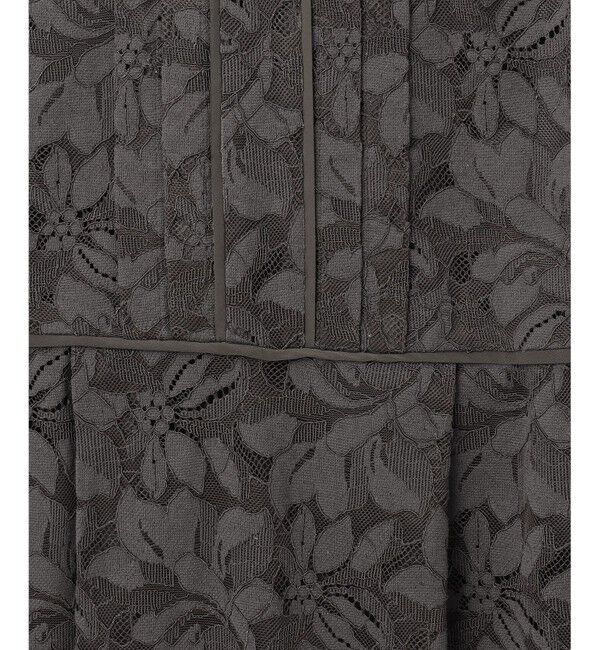 自由区「【洗える】フルールコードレース ワンピース」|ワンピース|