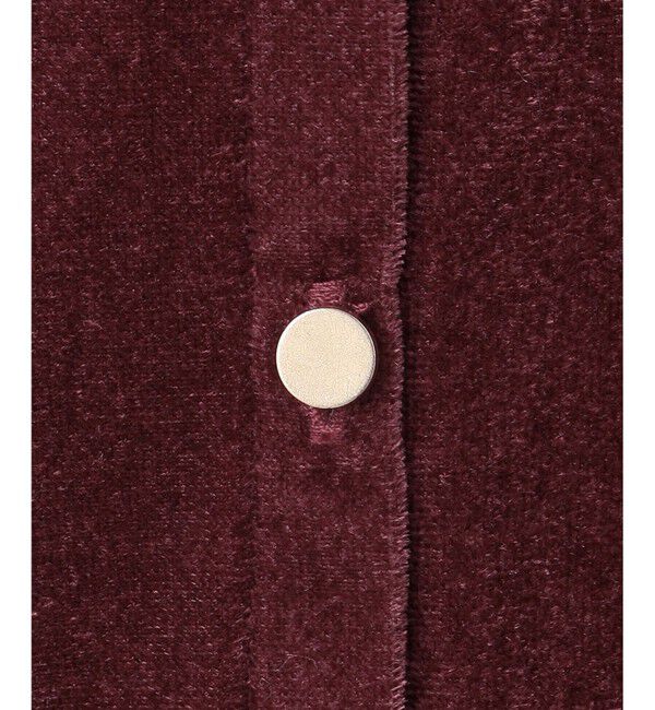 自由区「シアーベロア カーディガン」|カーディガン|