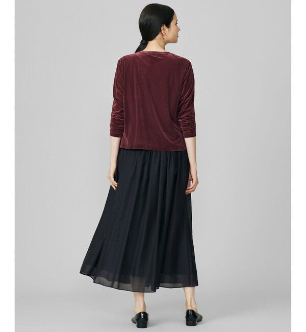 自由区「シアーベロア カーディガン」|カーディガン|