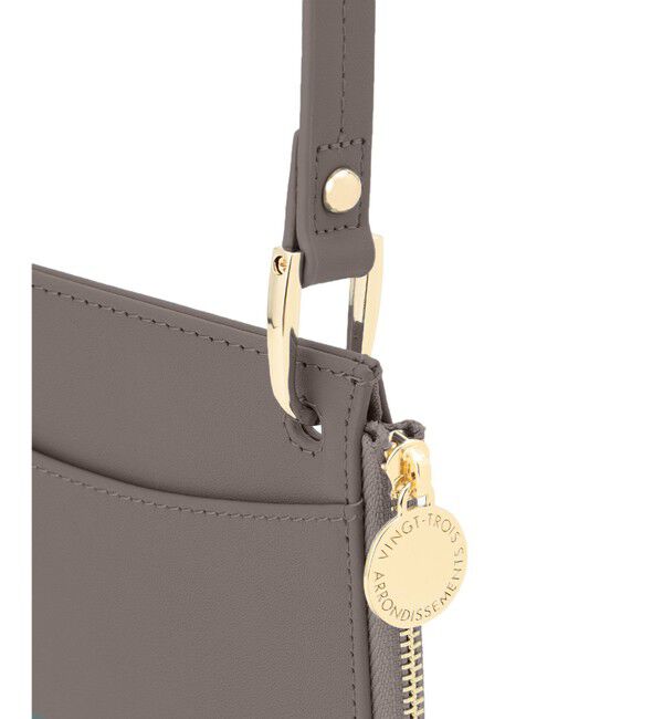 23区「レザー モバイル ポーチ」|ショルダー・メッセンジャー|