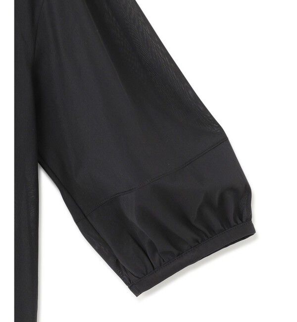 23区「【新色追加/洗える】クリアトリコットジャージー ギャザーデザイン カットソー」|Tシャツ・カットソー|