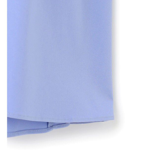 23区「【洗える】シルキータフタコンビ ペプラム カットソー」|Tシャツ・カットソー|