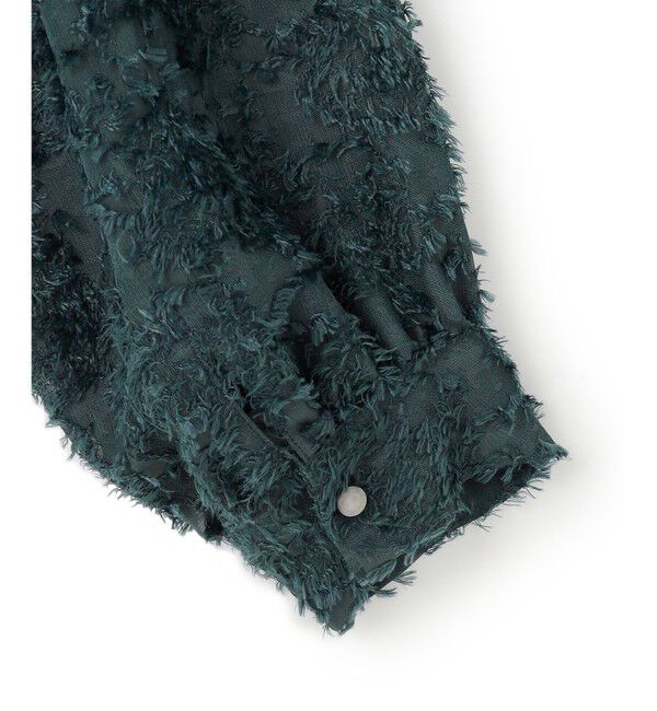 23区「【洗える】シアーカットジャカード ブラウス」|シャツ・ブラウス|