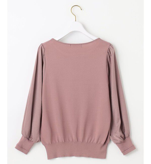 ANY SIS「【洗える】異素材コンビ ニット」|ニット・セーター|