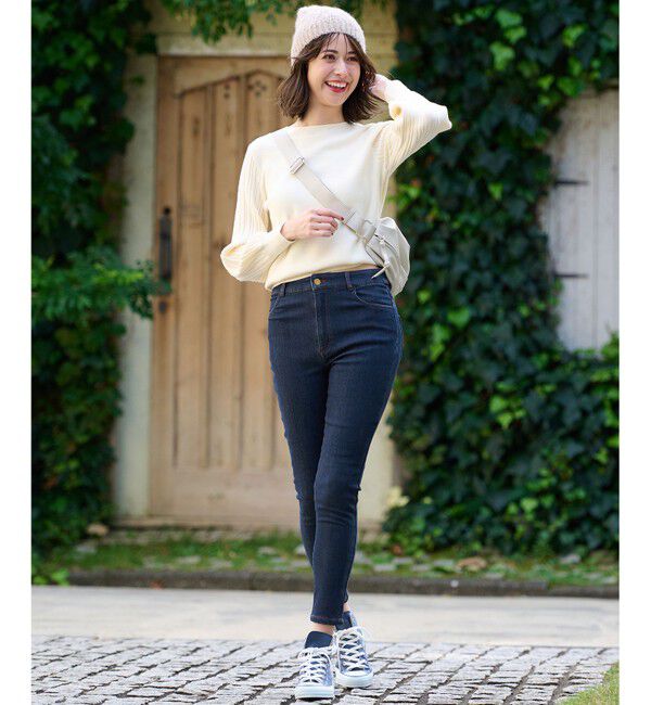 any SiS「【洗える/裏起毛】スフレ デニム」|その他|