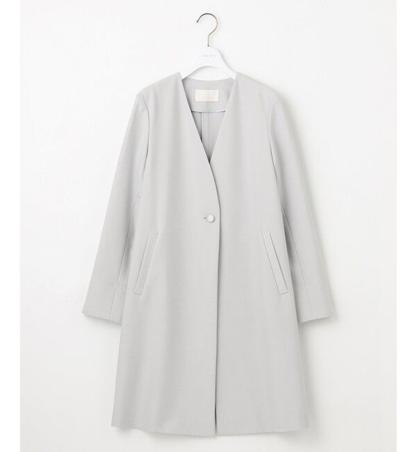 any SiS「カラーレスライト コート」|ノーカラーコート|