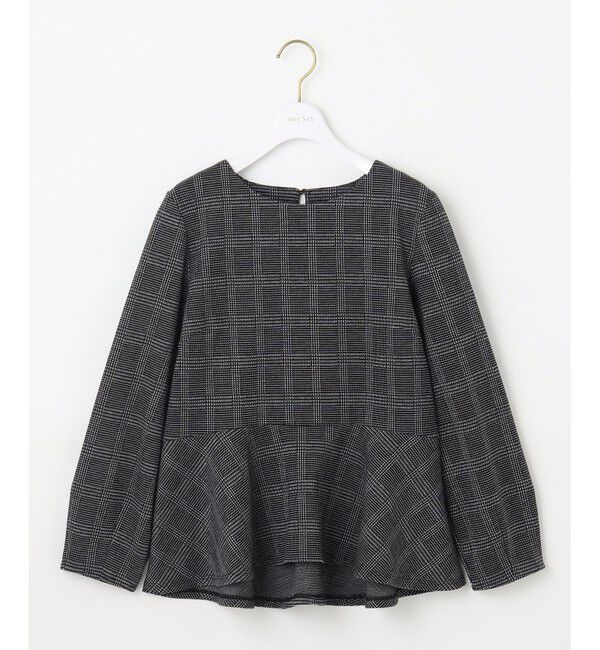 any SiS「【WEB・一部店舗限定】カットジャカードペプラム セットアップ」|スーツ|