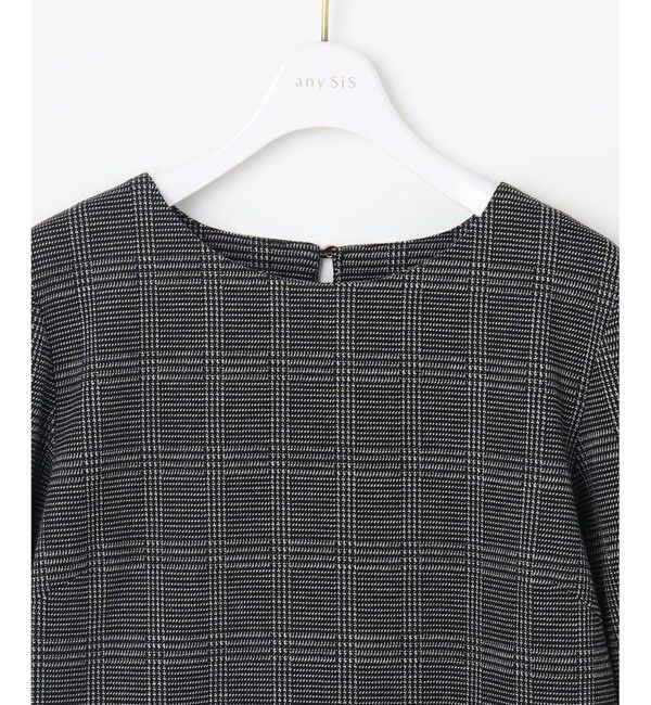 any SiS「【WEB・一部店舗限定】カットジャカードペプラム セットアップ」|スーツ|