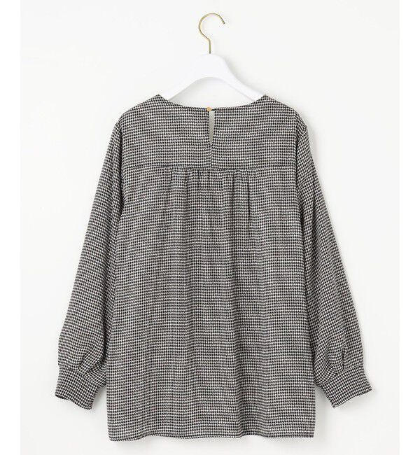 any SiS「【WEB限定】エニポカシリーズVネック ブラウス」|シャツ・ブラウス|