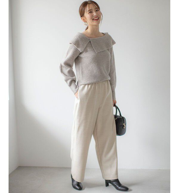 any SiS「【洗える】ラメキライージードロスト パンツ」|その他|