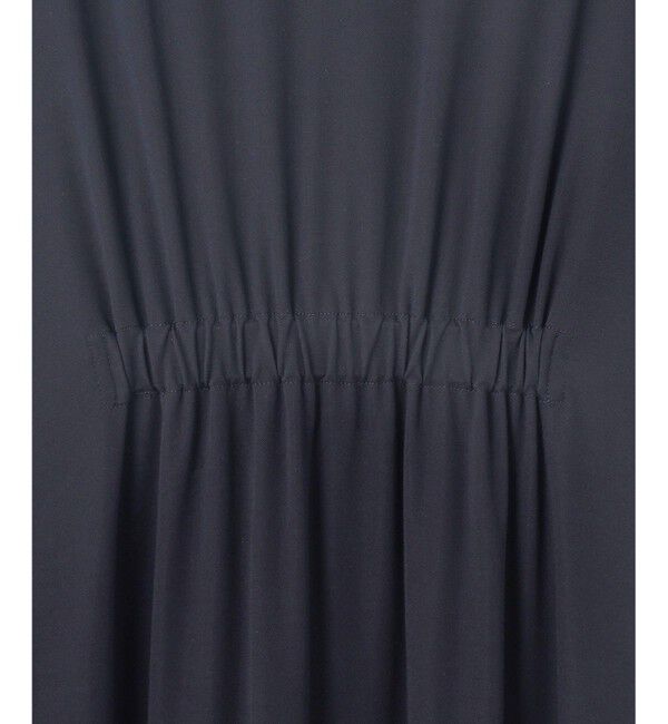 ANY SIS「【接触冷感・UVカット・洗える】ハイストレッチスムースサイドプリ－ツ ワンピース」|ワンピース|