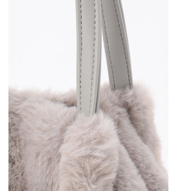 ANY SIS「【2WAY】フェイクファーリボン バッグ」|ショルダー・メッセンジャー|