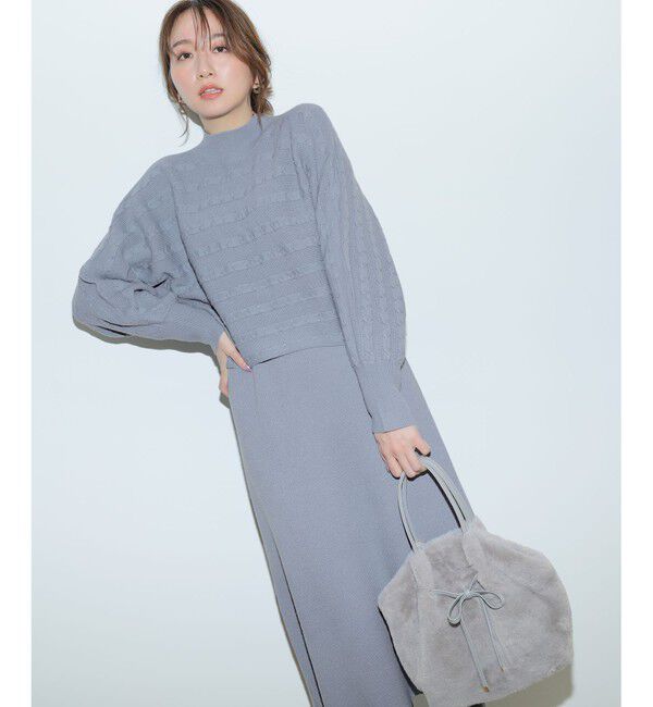 ANY SIS「【2WAY】フェイクファーリボン バッグ」|ショルダー・メッセンジャー|