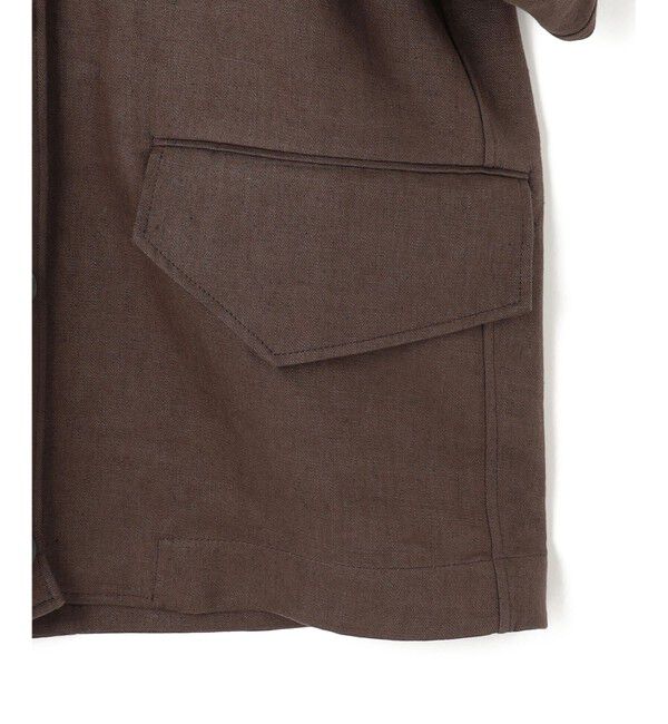 BEIGE,「【VERY 5月号掲載】CRINUM / オーバーサイズリネンジャケット」|テーラードジャケット|