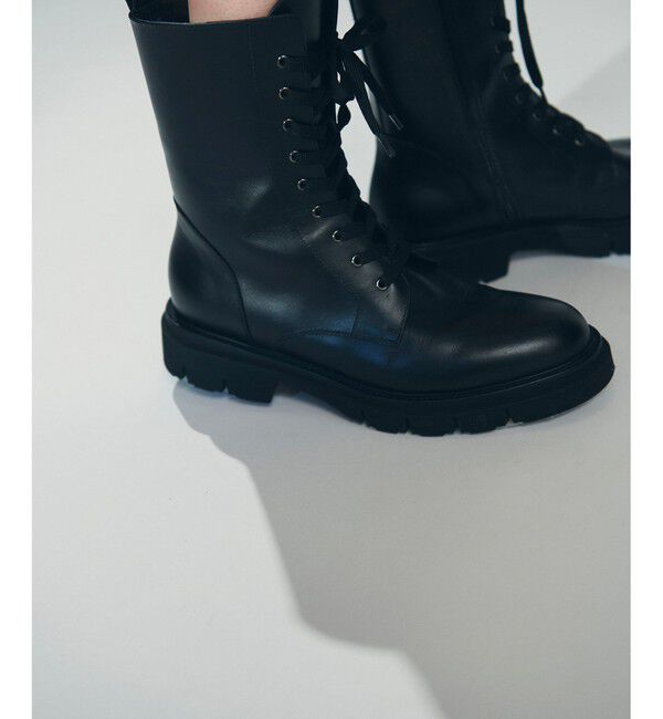 GRACE CONTINENTAL「LUCA GROSSI レースアップブーツ」|ショートブーツ|