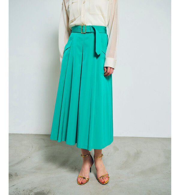 Grace Class「グログランタックフレアスカート」|スカート|