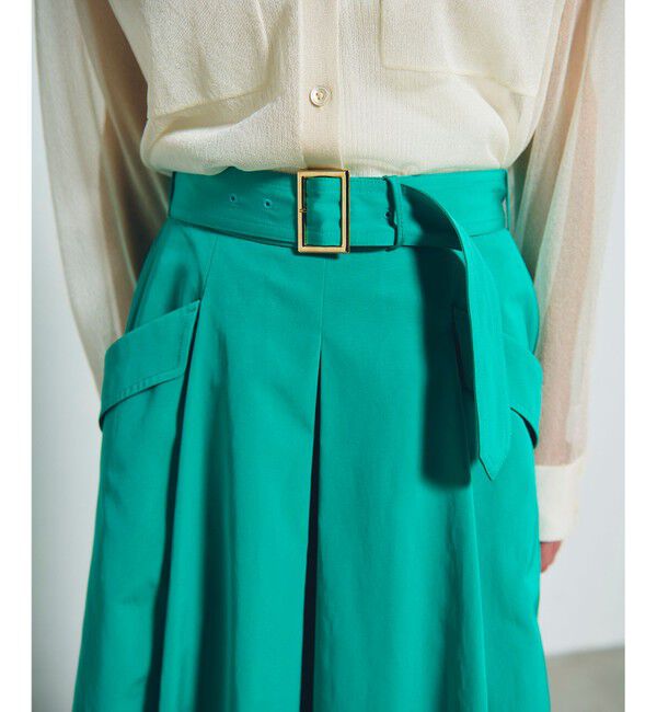 Grace Class「グログランタックフレアスカート」|スカート|