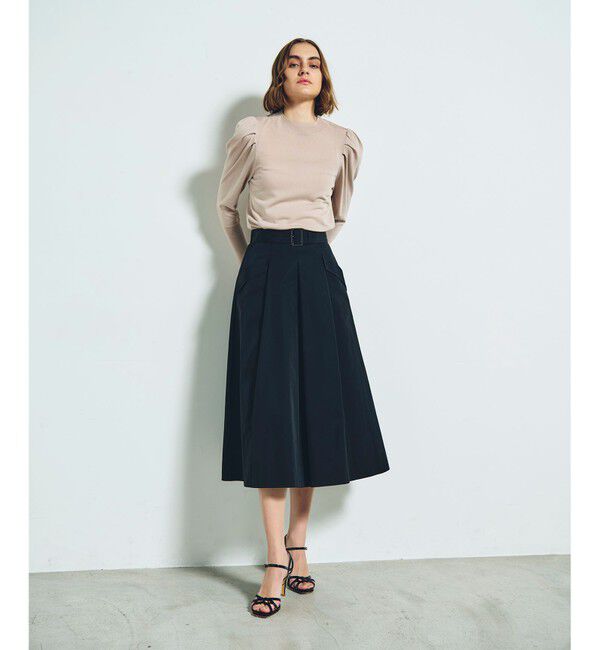 Grace Class「グログランタックフレアスカート」|スカート|