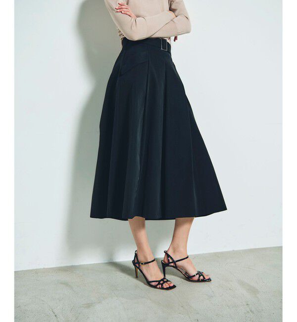 Grace Class「グログランタックフレアスカート」|スカート|