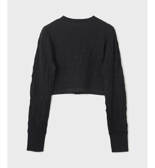  「モノグラムニットカーディガン」|カーディガン|