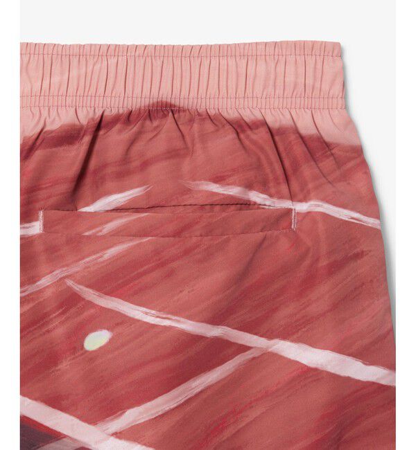 LACOSTE「テニスマッチプリントスイムショーツ」|スポーツ|