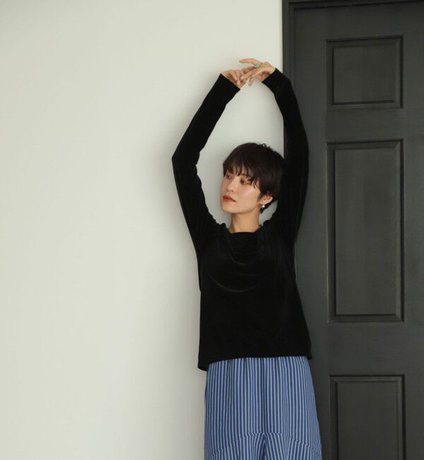 NOLLEY'S「シアーベロアロンT」|Tシャツ・カットソー|