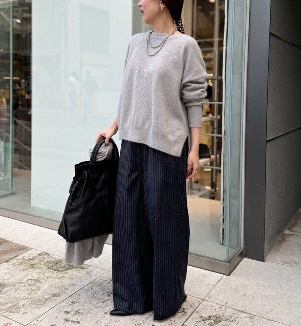 NOLLEY'S「《セットアップ対応》ウォッシャブル両面起毛イージーワイドパンツ」|その他|