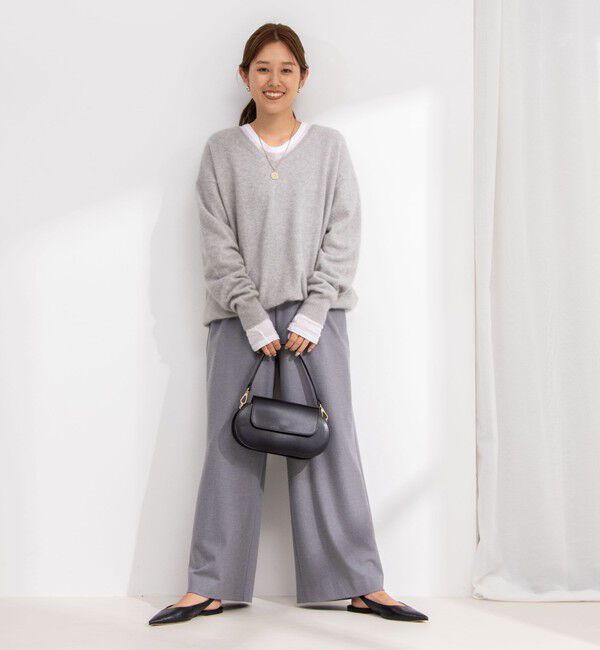 NOLLEY'S「《セットアップ対応》ウォッシャブル両面起毛イージーワイドパンツ」|その他|