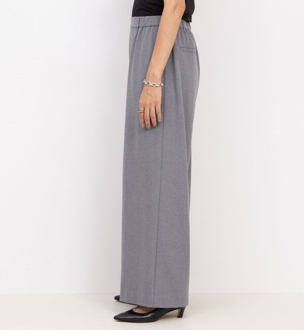 NOLLEY'S「《セットアップ対応》ウォッシャブル両面起毛イージーワイドパンツ」|その他|