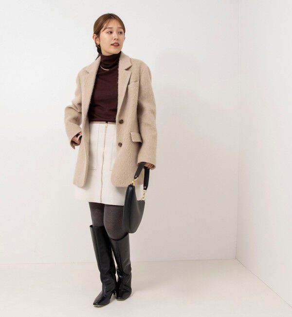 NOLLEY'S「ウォッシャブルリバーシブルミニスカート」|スカート|