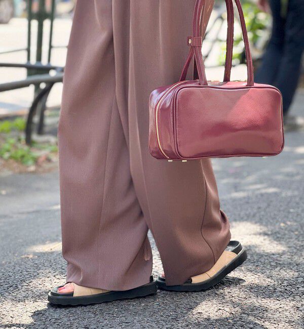 NOLLEY'S「横長スクエアボストンバッグ」|ボストンバッグ|