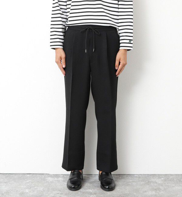 NOLLEY'S goodman「《セットアップ対応》LANATEC ウーステッドサージ ストレッチイージーパンツ」|チノ|