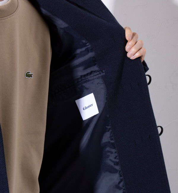 GLOSTER「【GLOSTER/グロスター】メルトン ダッフルコート/ハーフコート」|ダッフルコート|