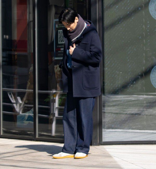 GLOSTER「【GLOSTER/グロスター】メルトン ダッフルコート/ハーフコート」|ダッフルコート|