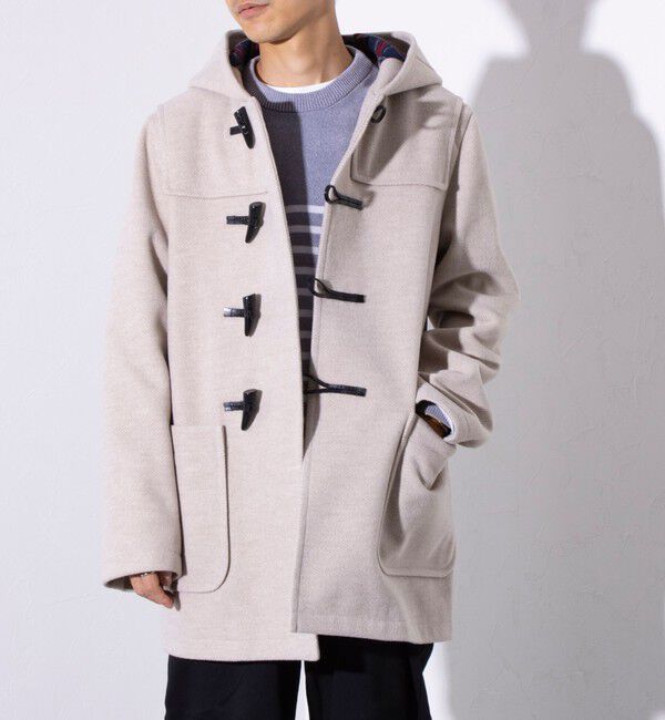 GLOSTER「【GLOSTER/グロスター】メルトン ダッフルコート/ハーフコート」|ダッフルコート|